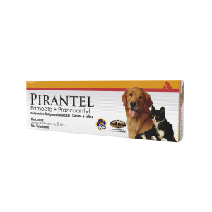 Pirantel Pamoato+ Prazicuantel Suspensión Oral 5mL