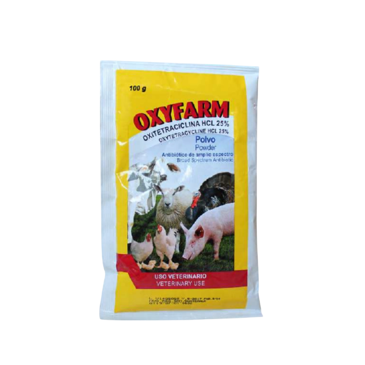 OXYFARM ELECTROLITOS Antibiótico con vitaminas y electrolitos