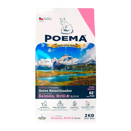 POEMA GATO CONTROL URINARIO 2 KILOS