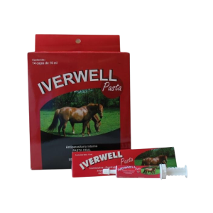 IVERWELL PASTA Antiparasitario interno y externo para equinos