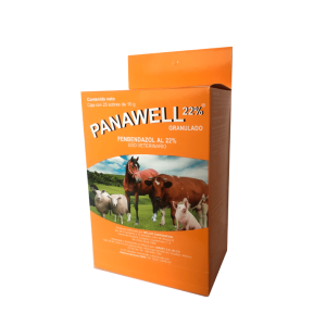 PANAWELL 22% Fenbendazol Granulado al 22% - Antiparasitario