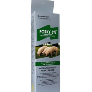 PORKY Desparasitante para cerdos 75 Sobres x 6g