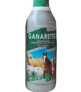 GANARETTO Desparasitante con cobalto