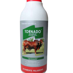 TORNADO Insecticida para el control de garrapatas, tórsalo y moscas