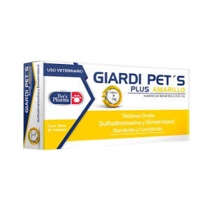 GIARDI PET’S PLUS AMARILLO - 20 TABS