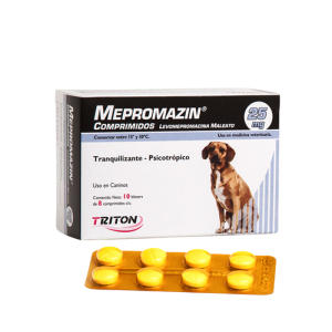 Mepromazin 25 mg - Tranquilizante 10 Tabs
